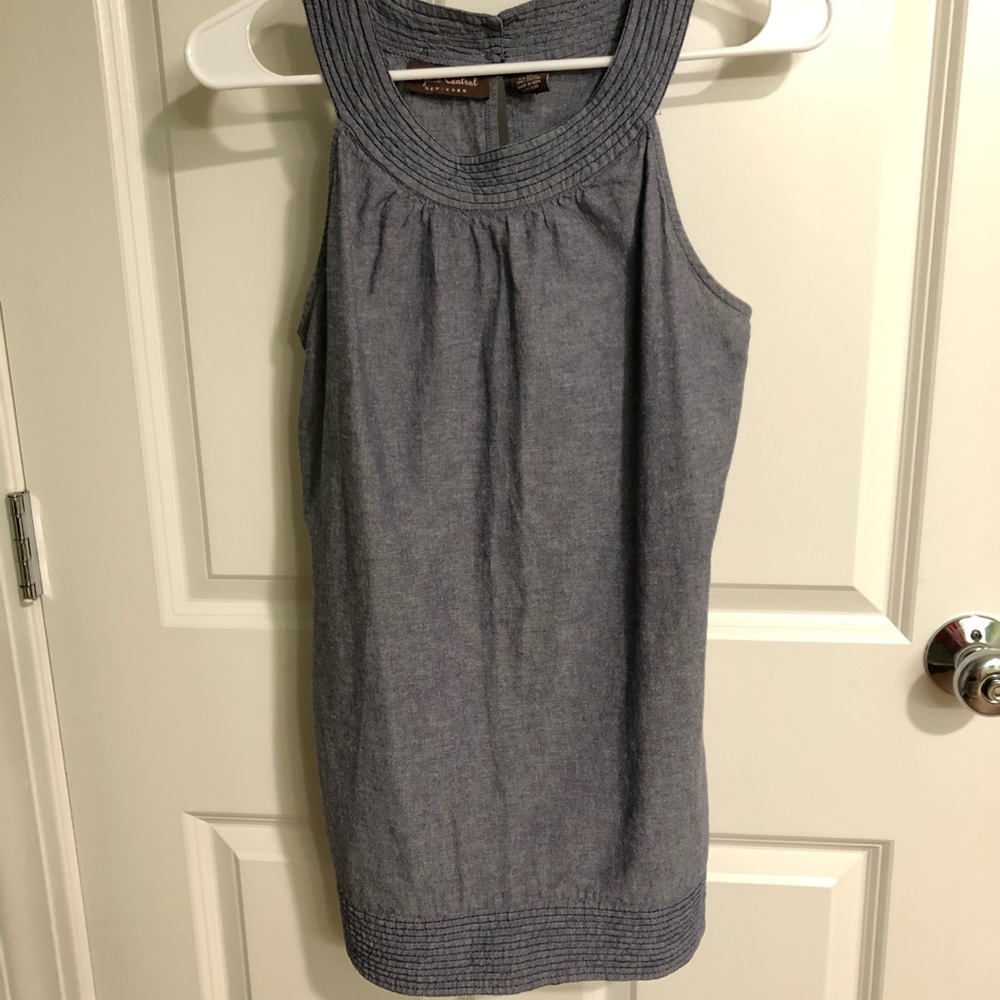 Speed Control NY denim sleeveless shirt - fabulous